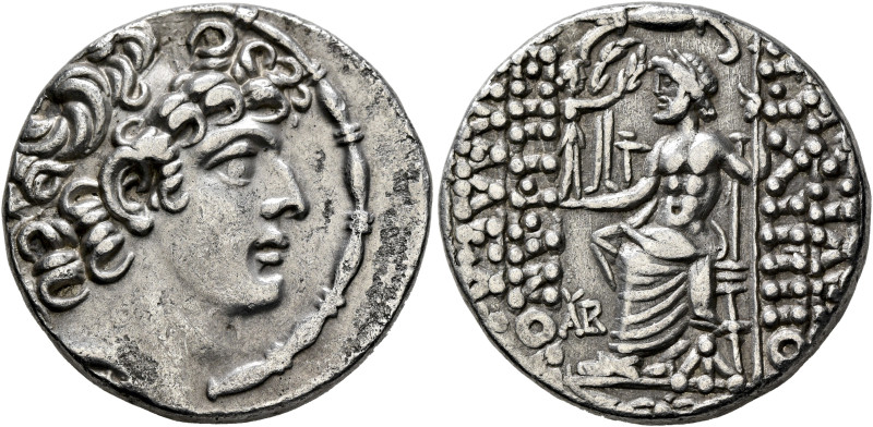 SYRIA, Seleukis and Pieria. Antioch. Aulus Gabinius, proconsul, 57-55 BC. Tetrad...