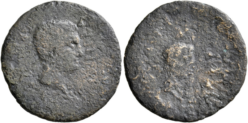 BITHYNIA. Apamea. Agrippa, died 12 BC, with Agrippa Postumus, Caesar, 4-6 AD. As...