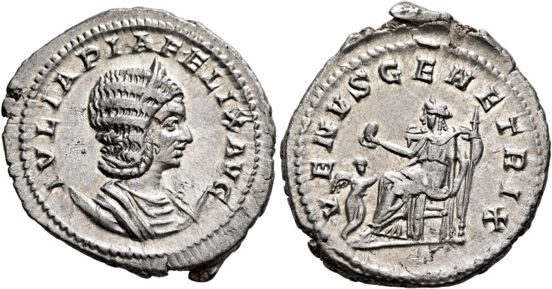Julia Domna, Augusta, 193-217. Antoninianus (Silver, 25 mm, 4.90 g, 6 h), Rome, ...