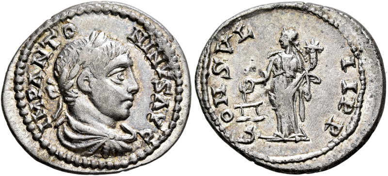 Elagabalus, 218-222. Denarius (Silver, 20 mm, 3.40 g, 6 h), uncertain mint in th...