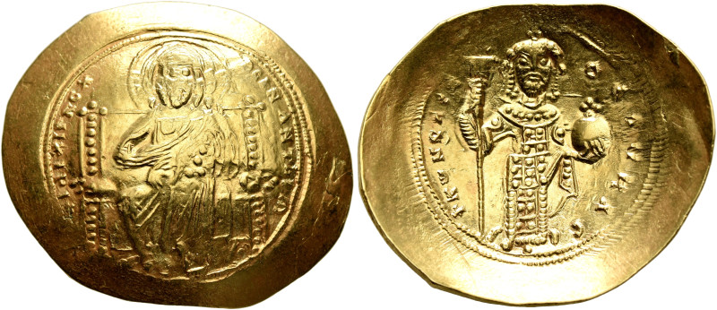 Constantine X Ducas, 1059-1067. Histamenon (Gold, 28 mm, 4.43 g, 6 h), Constanti...