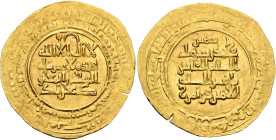 ISLAMIC, Persia (Pre-Seljuq). Kakwayhids. Faramurz, AH 433-443 / AD 1041-1051. Dinar (Gold, 27 mm, 3.35 g, 1 h), Isbahan (Isfahan), AH 435 = AD 1043/4...
