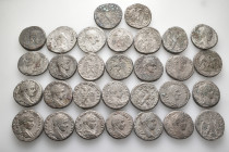 A lot containing 30 silver coins. All: Syro-Phoenician. Tetradrachms. Fair to about very fine. Harshly cleaned. LOT SOLD AS IS, NO RETURNS. 30 coins i...