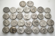 A lot containing 30 silver coins. All: Syro-Phoenician. Tetradrachms. Fair to about very fine. Harshly cleaned. LOT SOLD AS IS, NO RETURNS. 30 coins i...