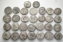 A lot containing 30 silver coins. All: Syro-Phoenician. Tetradrachms. Fair to about very fine. Harshly cleaned. LOT SOLD AS IS, NO RETURNS. 30 coins i...