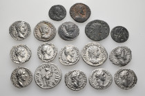 A lot containing 17 silver and bronze coins. All: Roman Imperial. Fine to very fine. LOT SOLD AS IS, NO RETURNS. 17 coins in lot.


From a European...