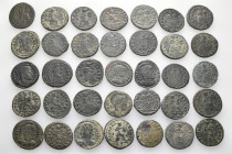 A lot containing 35 bronze coins. All: Constantine I and his family. Folles. Fine to very fine. LOT SOLD AS IS, NO RETURNS. 35 coins in lot.


From...