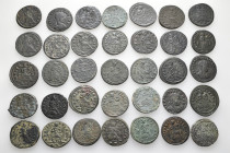 A lot containing 35 bronze coins. All: Constantine I and his family. Folles. Fine to very fine. LOT SOLD AS IS, NO RETURNS. 35 coins in lot.


From...
