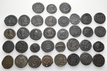 A lot containing 35 bronze coins. All: Constantine I and his family. Folles. Fine to very fine. LOT SOLD AS IS, NO RETURNS. 35 coins in lot.


From...