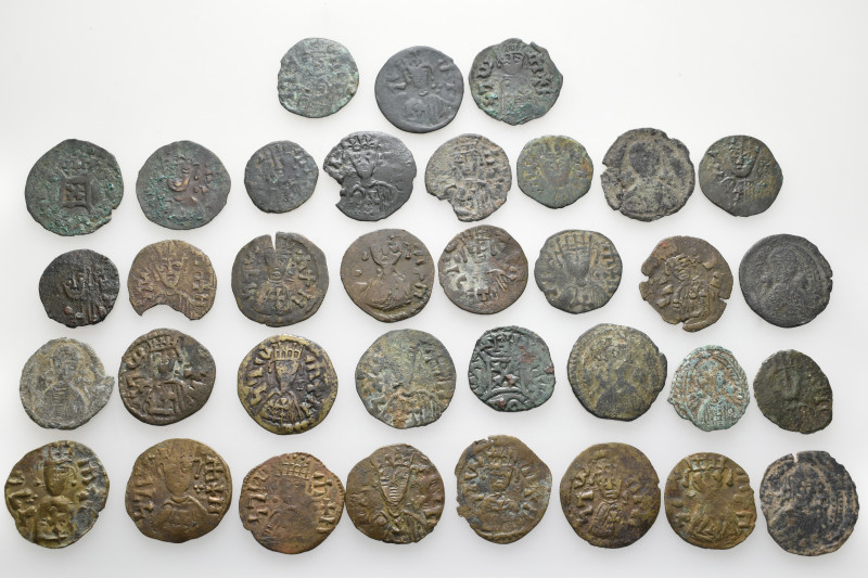 A lot containing 35 bronze coins. All: Axumite. Fair to very fine. LOT SOLD AS I...