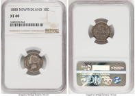 Newfoundland. Victoria 10 Cents 1888 XF40 NGC, London mint, KM3. HID09801242017 © 2024 Heritage Auctions | All Rights Reserved