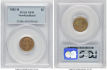 Newfoundland. Victoria gold 2 Dollars 1882-H XF45 PCGS, Heaton mint, KM5. HID09801242017 © 2024 Heritage Auctions | All Rights Reserved