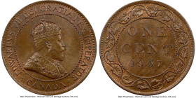 Edward VII Cent 1907 MS64 Brown NGC, London mint, KM8. HID09801242017 © 2024 Heritage Auctions | All Rights Reserved