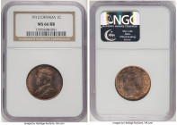 George V Cent 1912 MS66 Red and Brown NGC, Ottawa mint, KM21. HID09801242017 © 2024 Heritage Auctions | All Rights Reserved