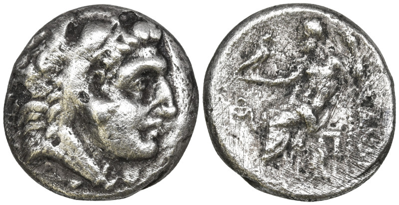 KINGS of MACEDON. Alexander III the Great (336-323 BC).
AR Drachm (16.8mm 3.9g)...