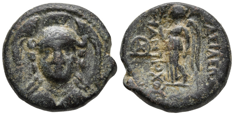 SELEUKID KINGDOM. Antiochos I Soter (281-261 BC). Smyrna or Sardes.
AE Bronze (...