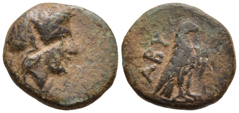 TROAS. Abydos. (Circa 4th-3rd centuries BC).
AE Bronze (12mm 1.18g)
Obv: Laure...