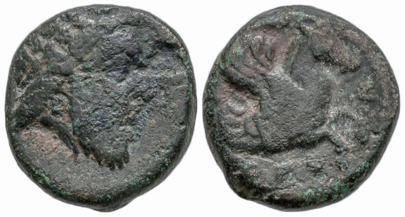 MYSIA. Adramytion. Orontes, Satrap of Mysia (circa 357-352 BC).
AE Bronze (12mm...