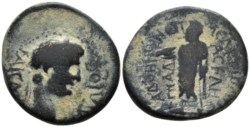 PHRYGIA. Aizanis. Claudius (41-54 AD)
AE Bronze (20.1mm 4.78g)
Obv: KΛAVΔIOC K...