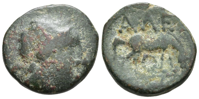 TROAS. Alexandreia. (3rd century BC)
AE Bronze (11.02mm 1.32g)
Obv: Laureate h...