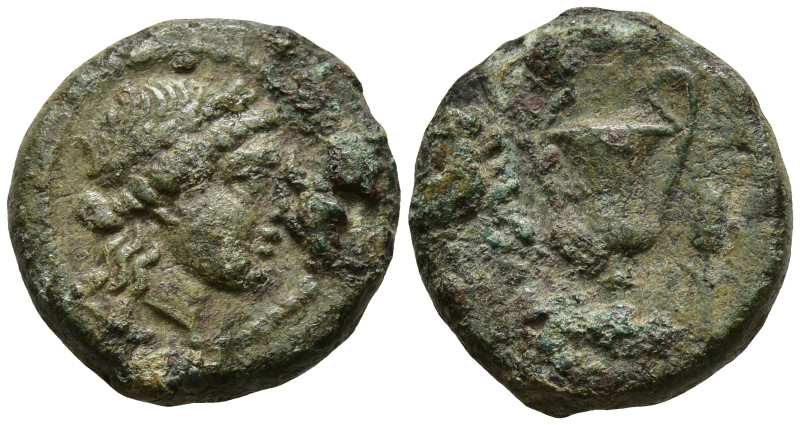 THRACE. Alopekonnesos. (Circa 3rd-2nd centuries BC)
AE Bronze (16.5mm 3.42g)
O...