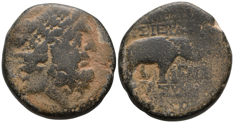 SYRIA, Seleukis and Pieria. Apameia. (1st century BC)
AE Bronze( 20.7mm, 8.49g)...