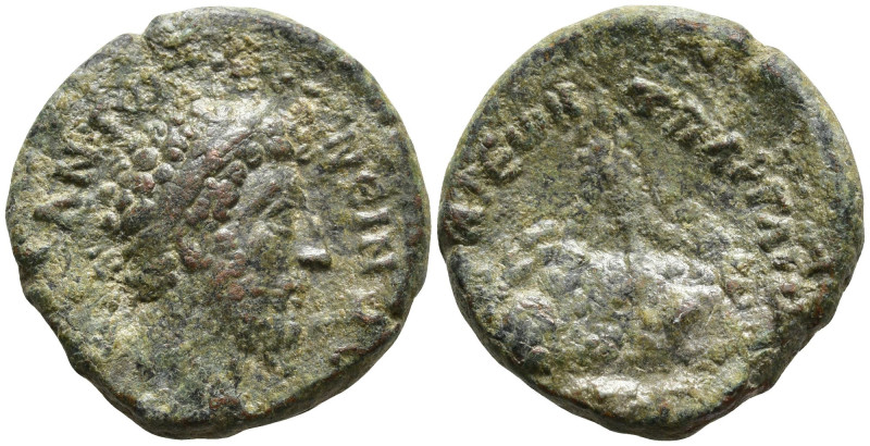 CAPPADOCIA. Caesarea. Commodus (177-192 AD)
AE Bronze (22.5mm 8.12g)
Obv: Laur...