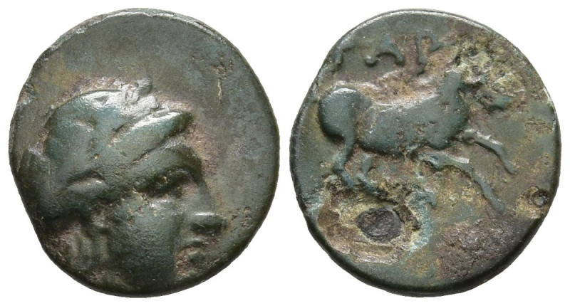 TROAS. Gargara. (Circa 400-284 BC)
AE Bronze (9.3mm 0.46g)
Obv: Laureate head ...