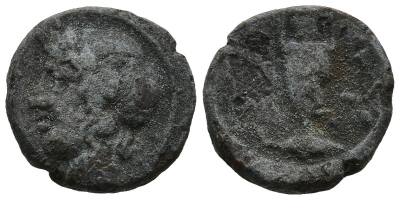 MYSIA. Kyzikos. (Circa 4th century BC)
AE Bronze (6.5mm 0.68g)
Obv: Laureate h...