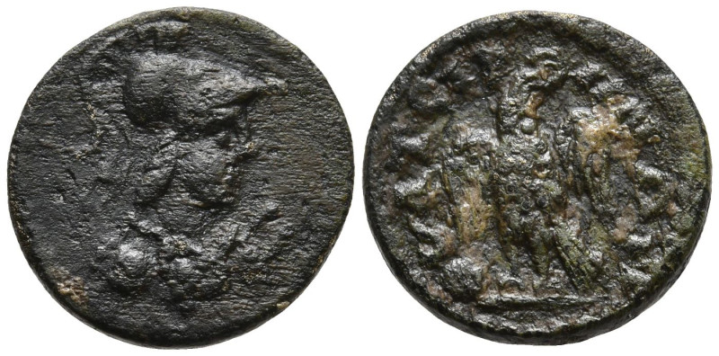 LYDIA. Thyateira. Pseudo-autonomous. (2nd-3rd centuries AD).
AE Bronze (14mm 1....