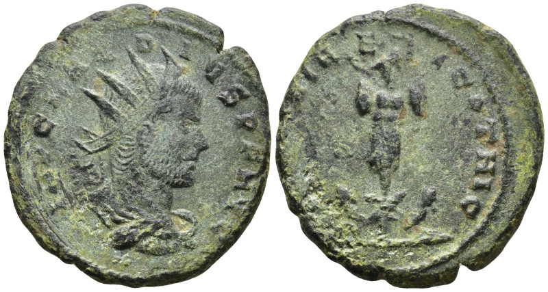 Claudius II Gothicus (268-270 AD). Kyzikos
AE Antoninianus (18.6mm 3.46g)
Obv:...