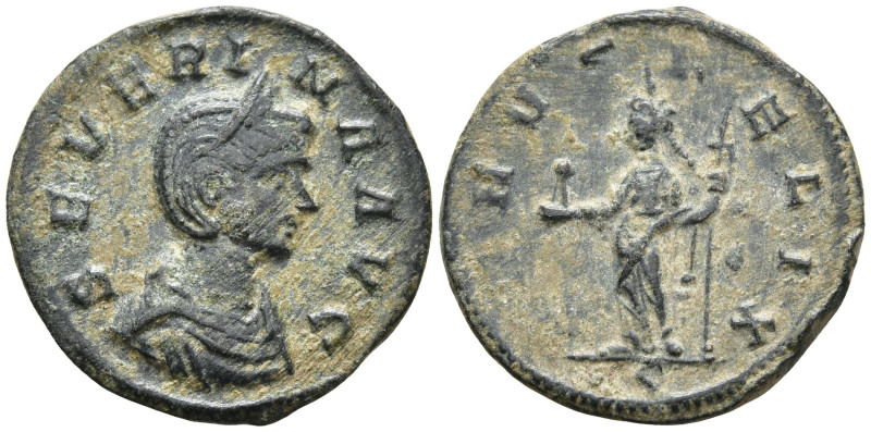 Severina, Augusta (270-275 AD). Rome
AE Antoninianus (19.5mm 2.59g)
Obv: SEVER...