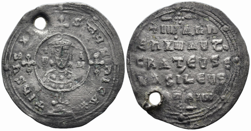 John I Zimisces (969-976 AD). Constantinople
AR Miliaresion (23.1mm 1.92g)
Obv...