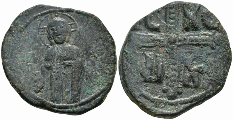 Anonymous follis attributed to Michael IV (1034-1041 AD). Constantinople
AE Foll...