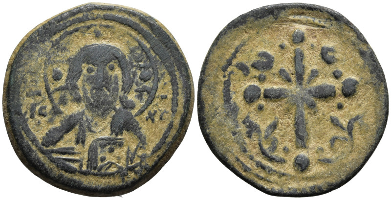 Anonymous Follis. Time of Nicephorus III (circa 1078-1081 AD). Constantinople.
...