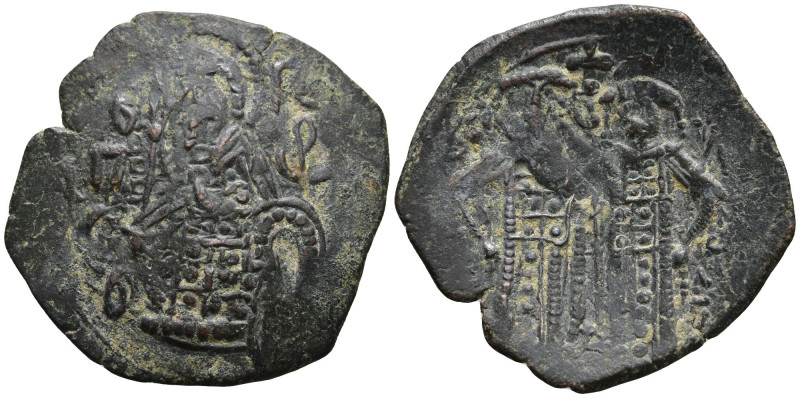 Alexius III Angelus Comnenus (1195-1203 AD). Constantinople
AE Trachy (24.4mm 2....