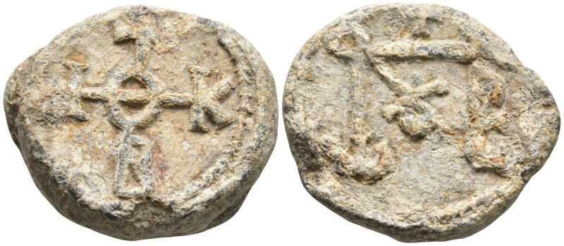 Byzantine Lead Seal
(14.99g 23.5mm diameter)