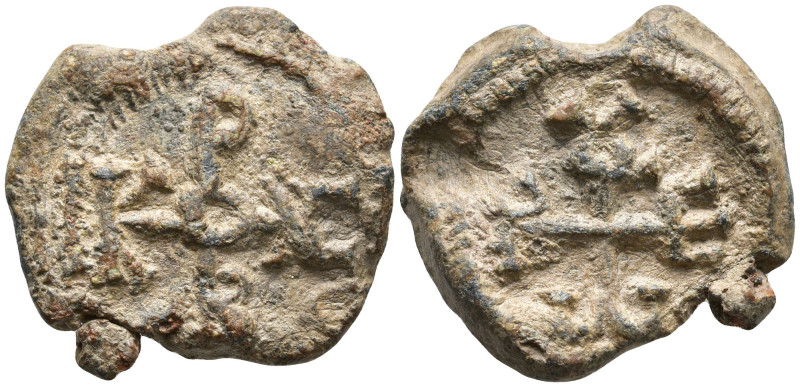 Byzantine Lead Seal
(8.51g 22.2mm diameter)