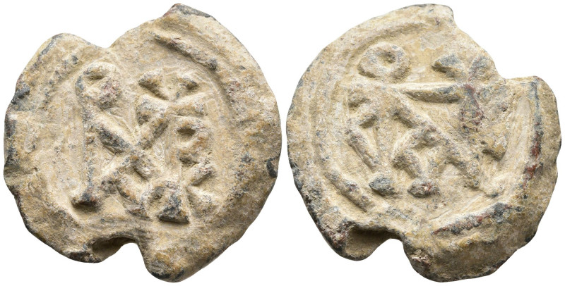 Byzantine Lead Seal
(11.49g 23.04mm diameter)