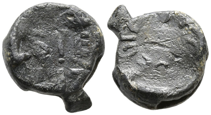 Byzantine Lead Seal
(3.61g 12.9mm diameter)