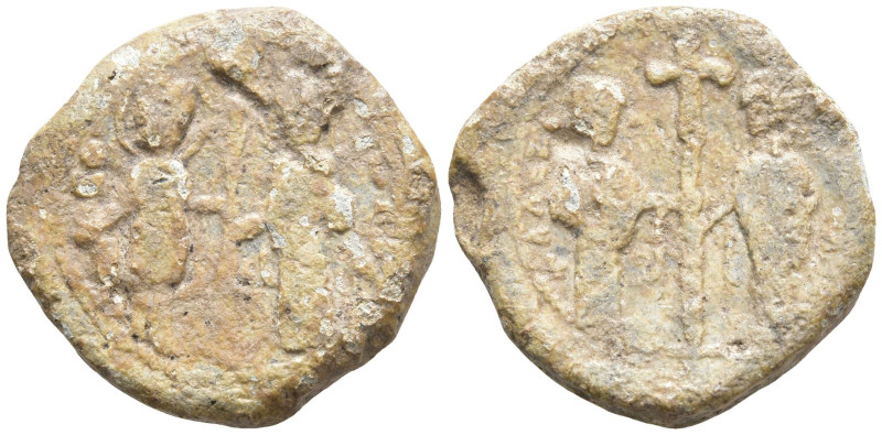 Byzantine Lead Seal
(5.05g 18.9mm diameter)