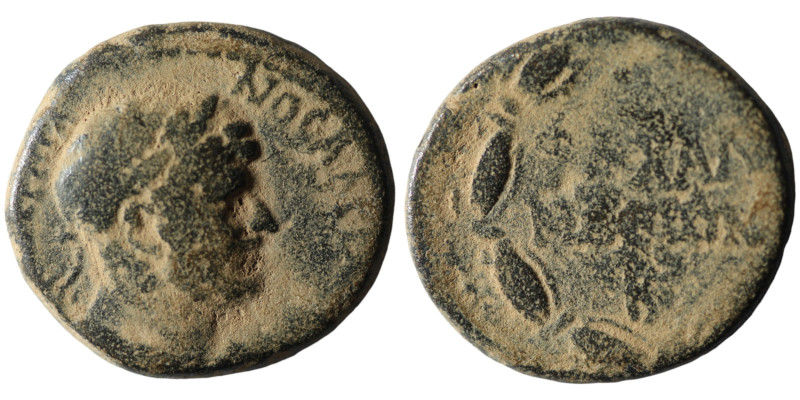 SYRIA, Chalcidice. Chalcis. Hadrian, (AD 117-138)
AE Bronze (21mm, 11,34g)

Arti...