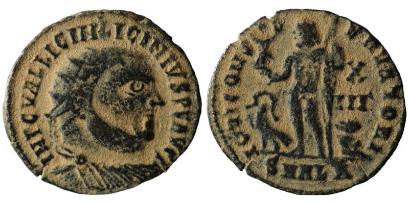 Licinius I (308-324 AD). Nicomedia
AE Follis (16mm, 1,62g)