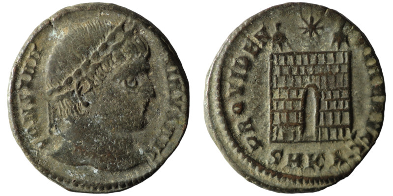 Constantine I 'the Great' (AD 307/10-337 ). Kyzikos
AE Follis (17mm, 3,05g)