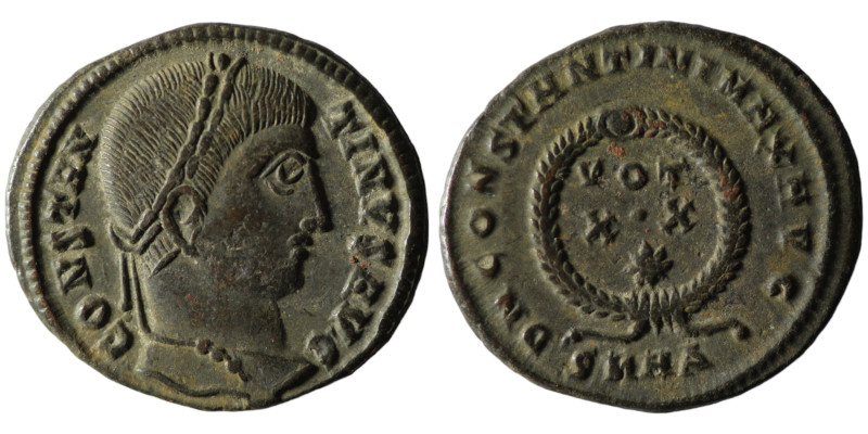 Constantine I 'the Great' (307/10-337 AD). Heraclea
AE Follis (20mm, 3g)