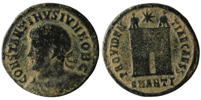 Constantine II, Caesar (316-337 AD). Antioch
AE Follis (20mm, 3,09g)

Artificial...