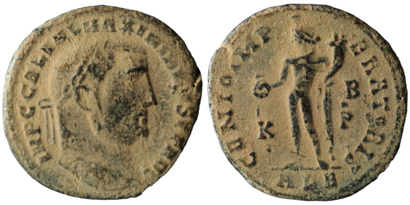 Galerius (305-311 AD). Alexandria
AE Follis (25mm, 5,32g)

Artificial sandpatina