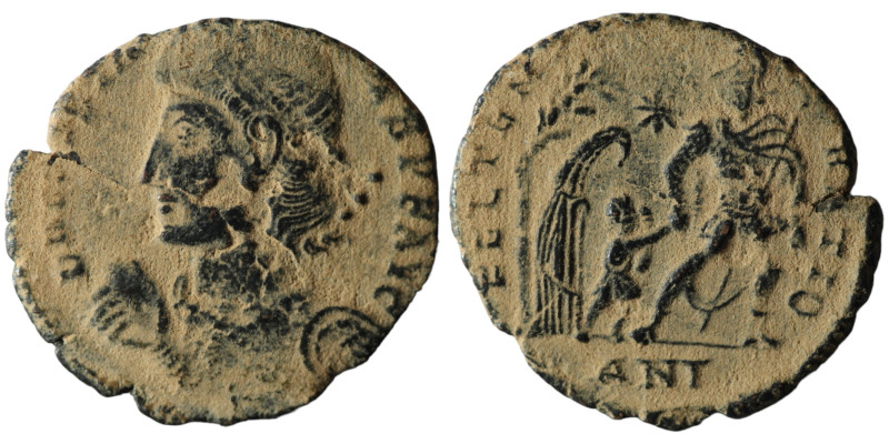 Constans (337-350 AD). Antioch
AE Centenionalis (22mm, 2,69g).

Artificial sandp...