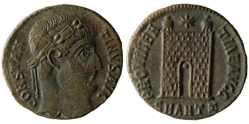 Constantine I (307/10-337 AD). Antioch
AE Follis (20mm, 3,13g)