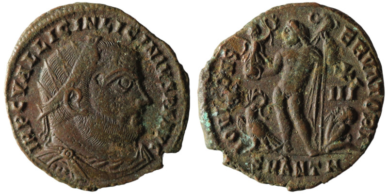 Licinius I (AD 308-324). Antioch
AE Follis (19mm, 2,66g)